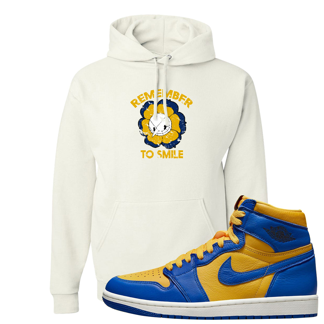Laney 1s Hoodie | Remember To Smile, White