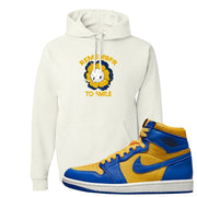 Laney 1s Hoodie | Remember To Smile, White
