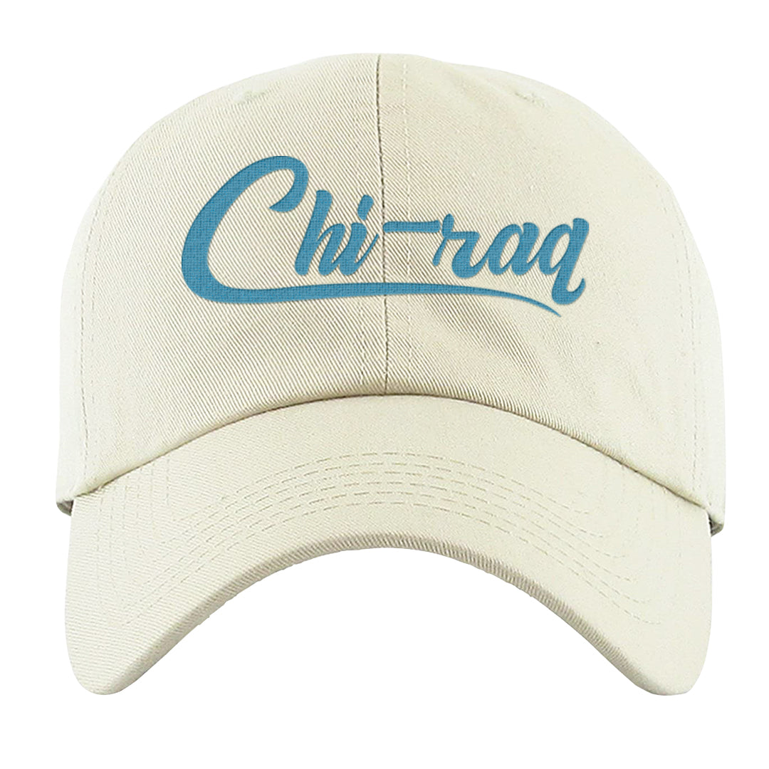 UNC Low 1s Dad Hat | Chiraq, White