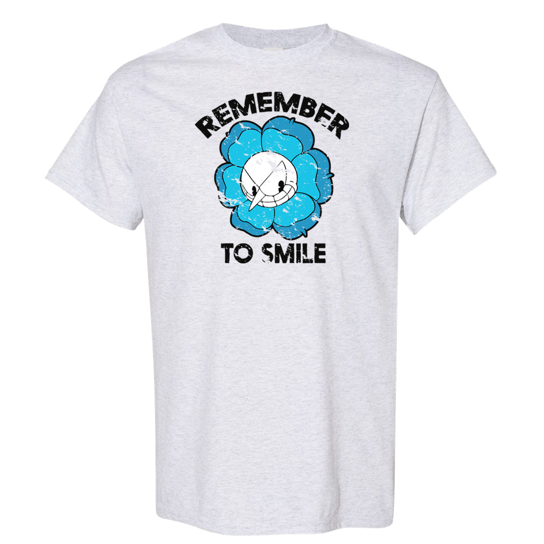 UNC Low 1s T Shirt | Remember To Smile, Ash