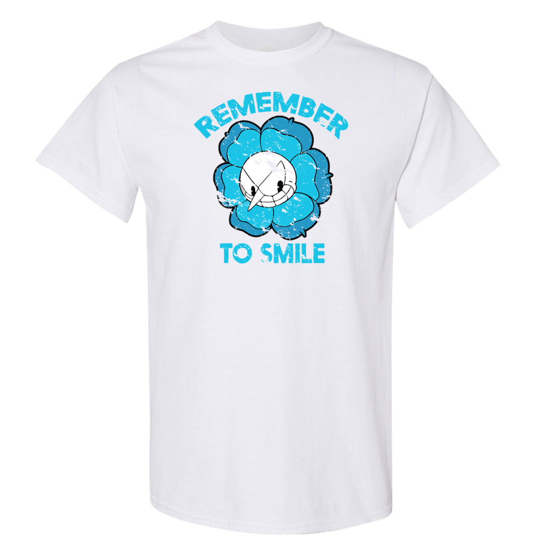 UNC Low 1s T Shirt | Remember To Smile, White