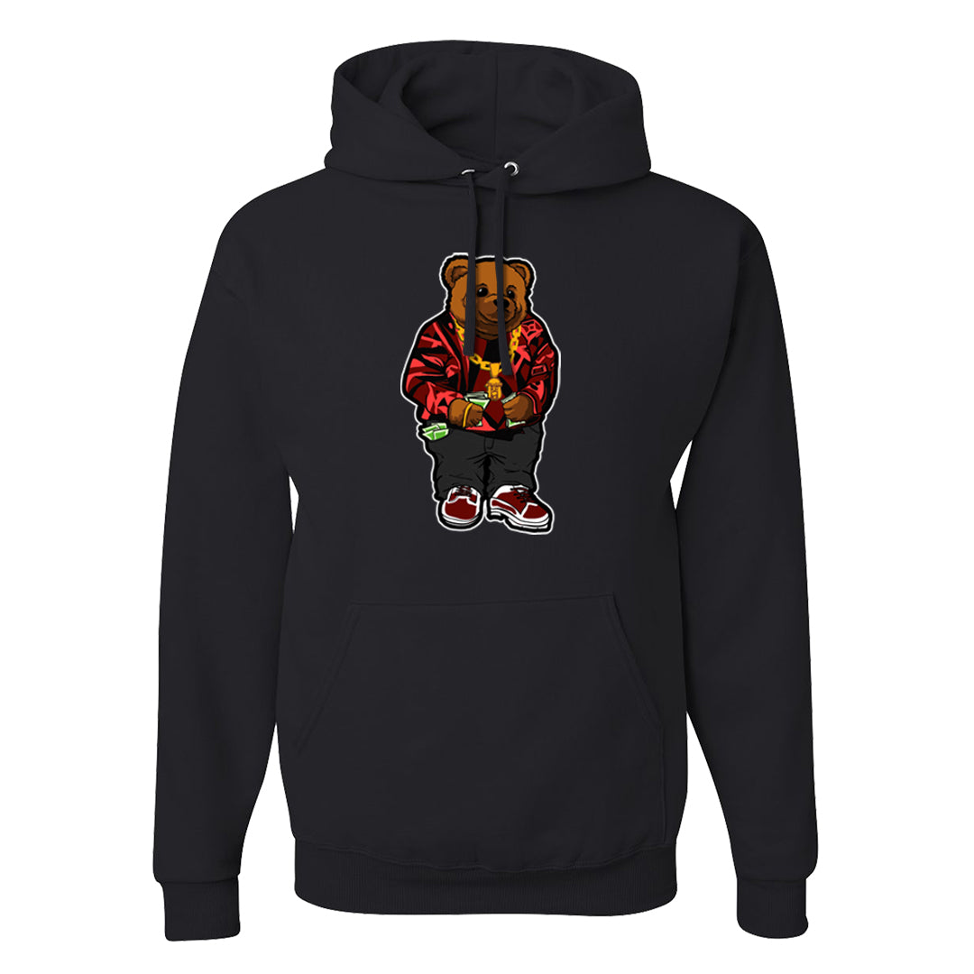 Reverse Black Toe Low 1s Hoodie | Sweater Bear, Black