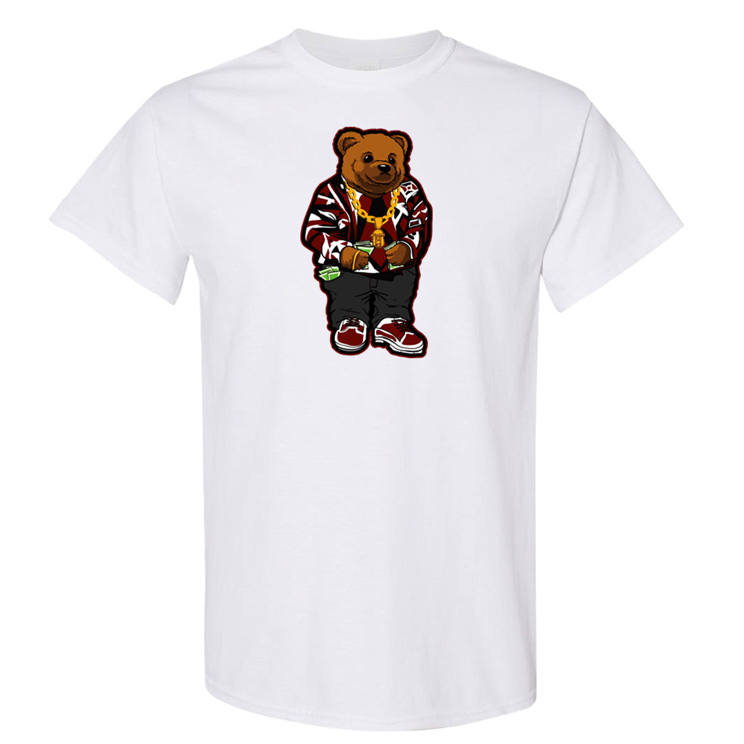 Reverse Black Toe Low 1s T Shirt | Sweater Bear, White