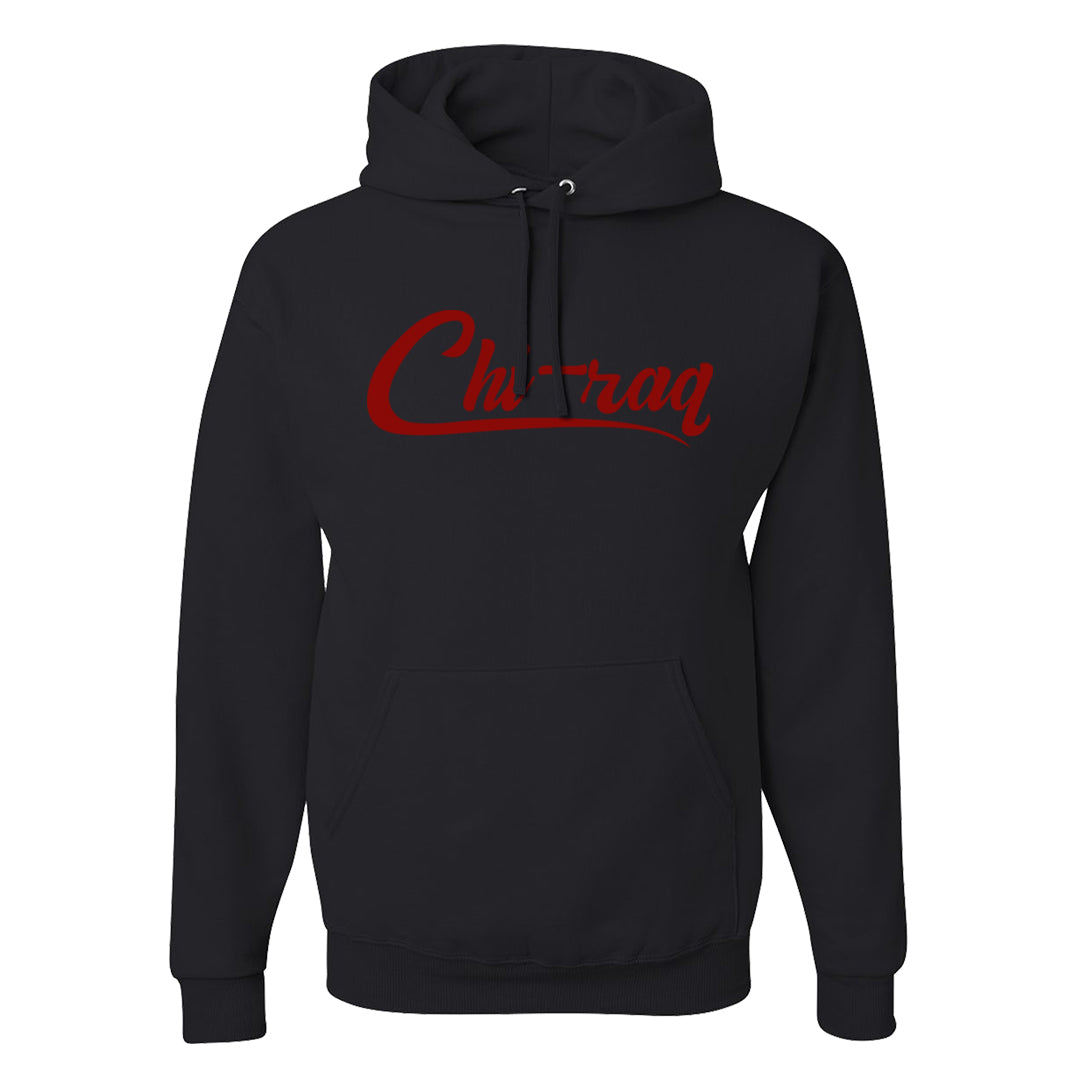 Reverse Black Toe Low 1s Hoodie | Chiraq, Black