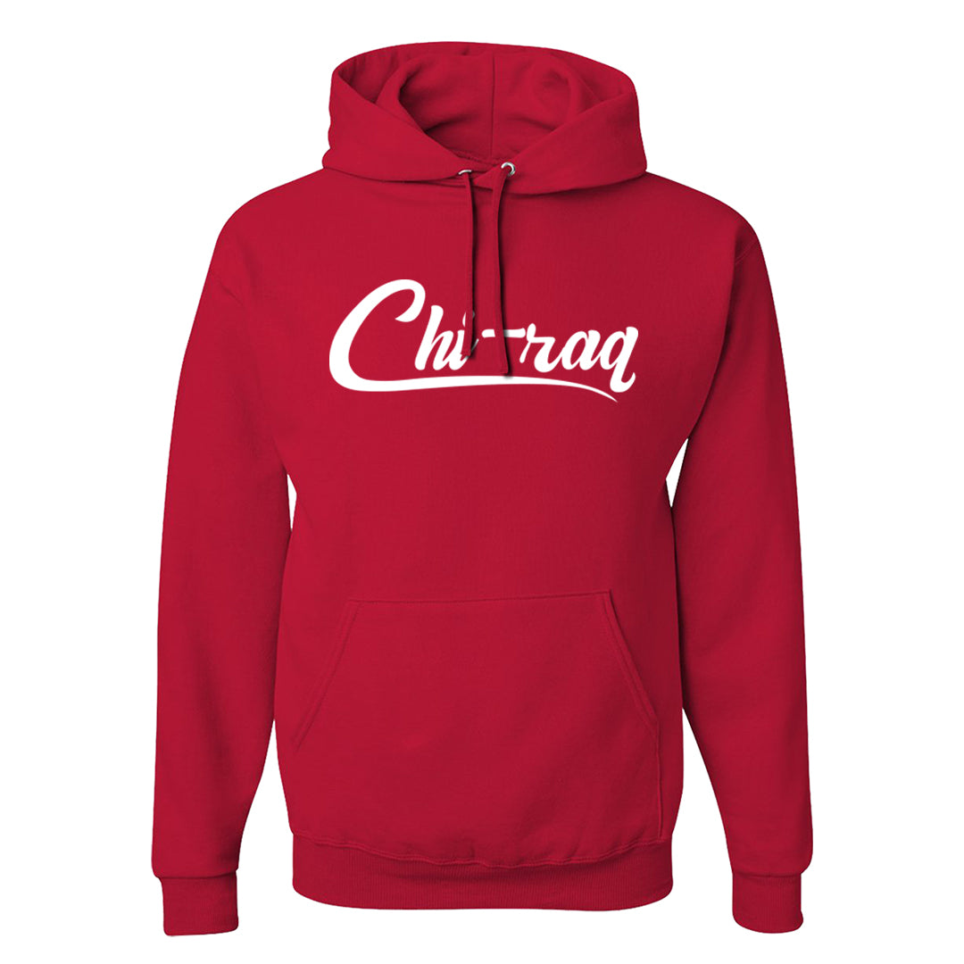 Reverse Black Toe Low 1s Hoodie | Chiraq, Red