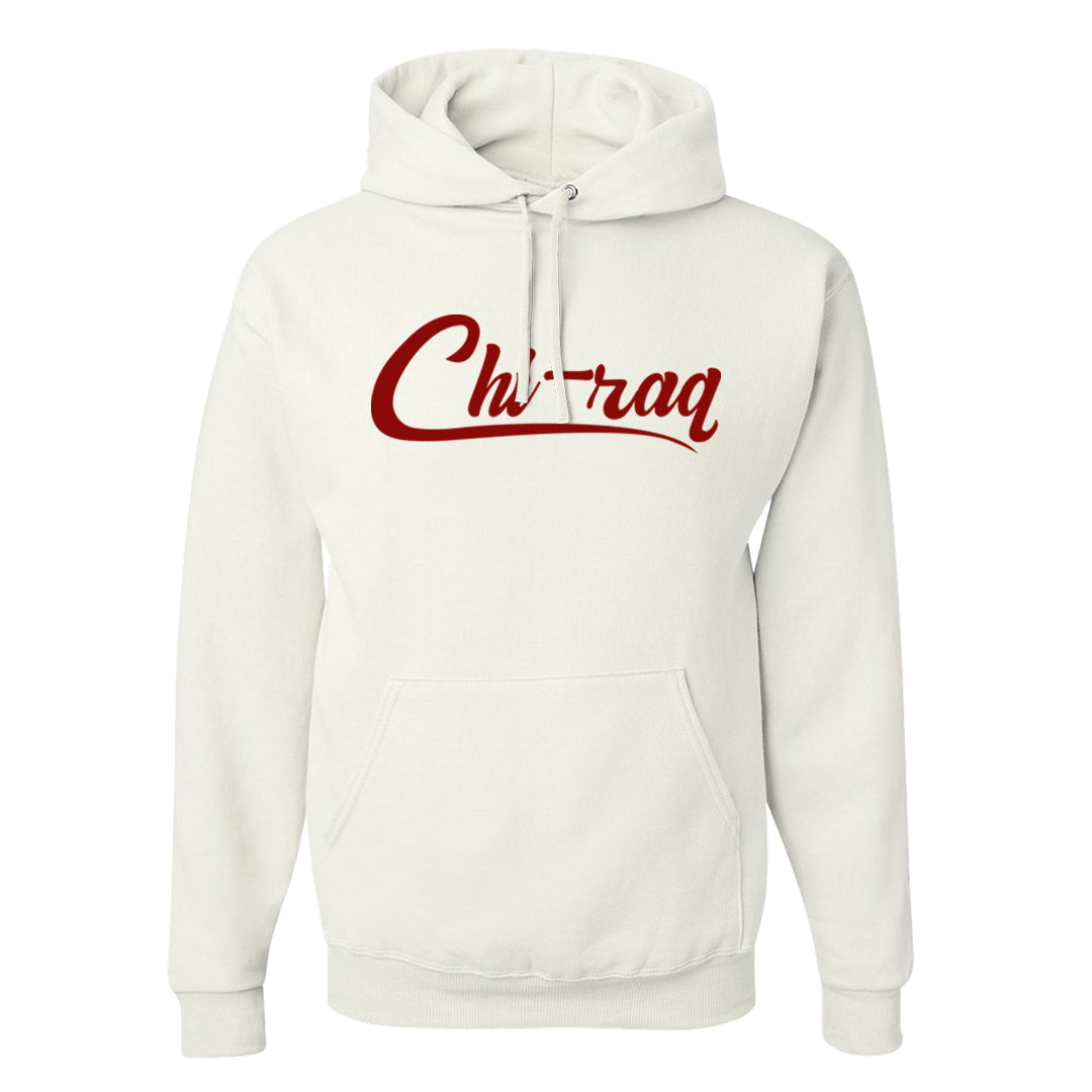 Reverse Black Toe Low 1s Hoodie | Chiraq, White