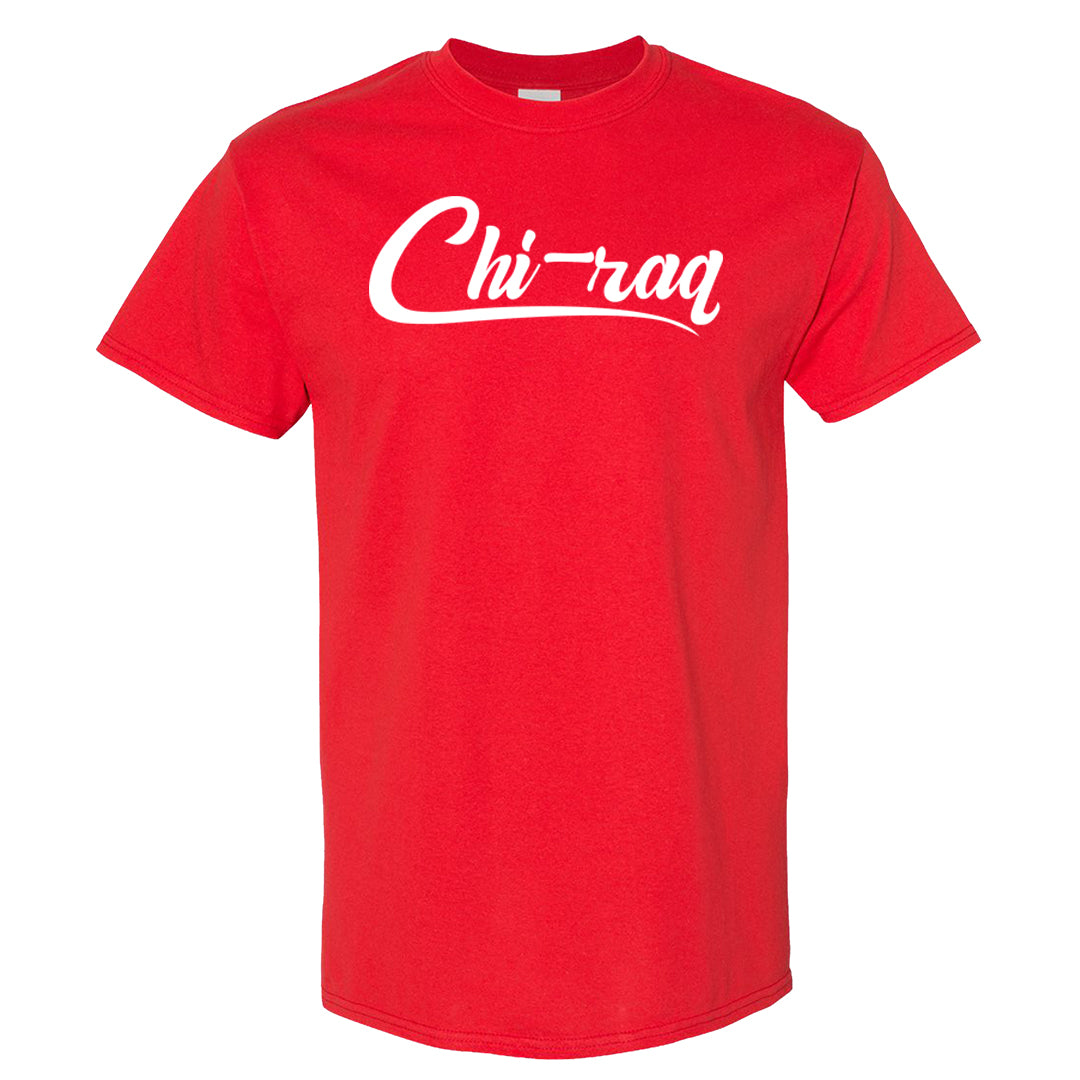 Reverse Black Toe Low 1s T Shirt | Chiraq, Red