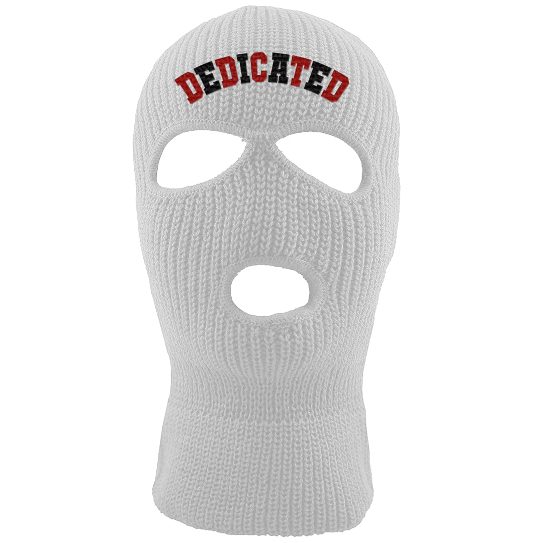 Reverse Black Toe Low 1s Ski Mask | Dedicated, White