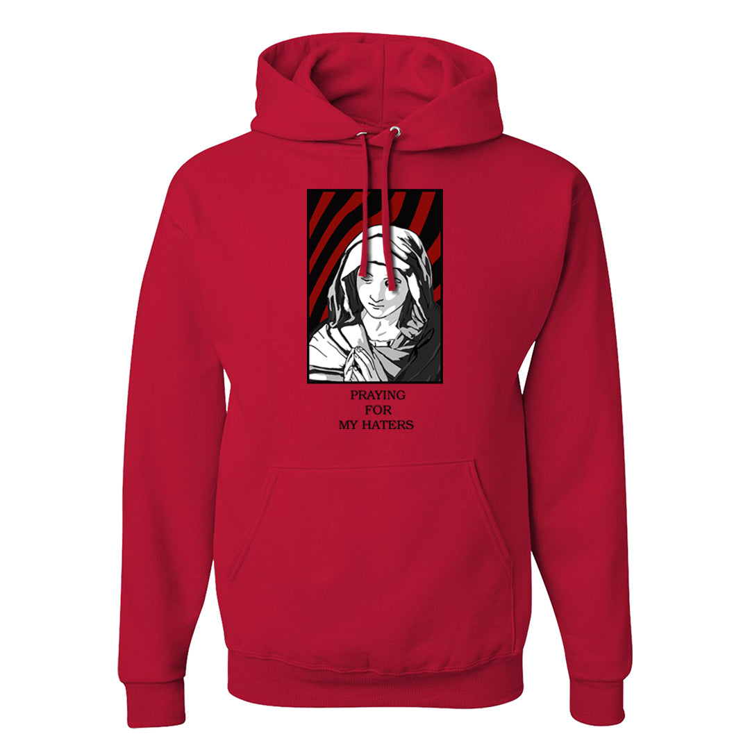 Reverse Black Toe Low 1s Hoodie | God Told Me, Red