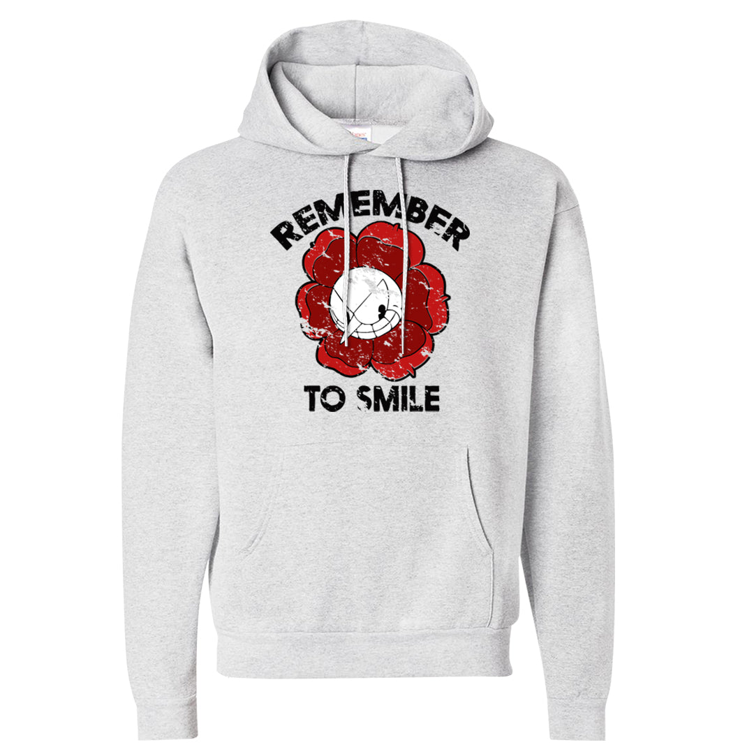 Reverse Black Toe Low 1s Hoodie | Remember To Smile, Ash