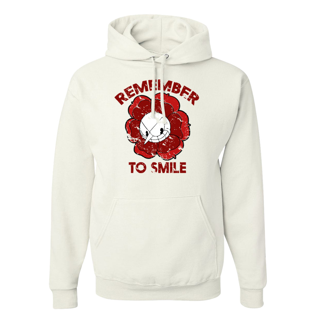 Reverse Black Toe Low 1s Hoodie | Remember To Smile, White