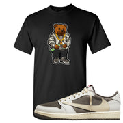 Reverse Mocha Low 1s T Shirt | Sweater Bear, Black