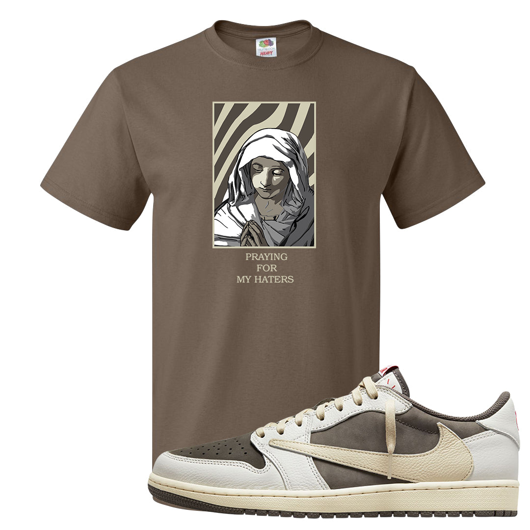 Reverse Mocha Low 1s T Shirt | God Told Me, Chocolate