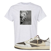 Reverse Mocha Low 1s T Shirt | Miguel, Ash