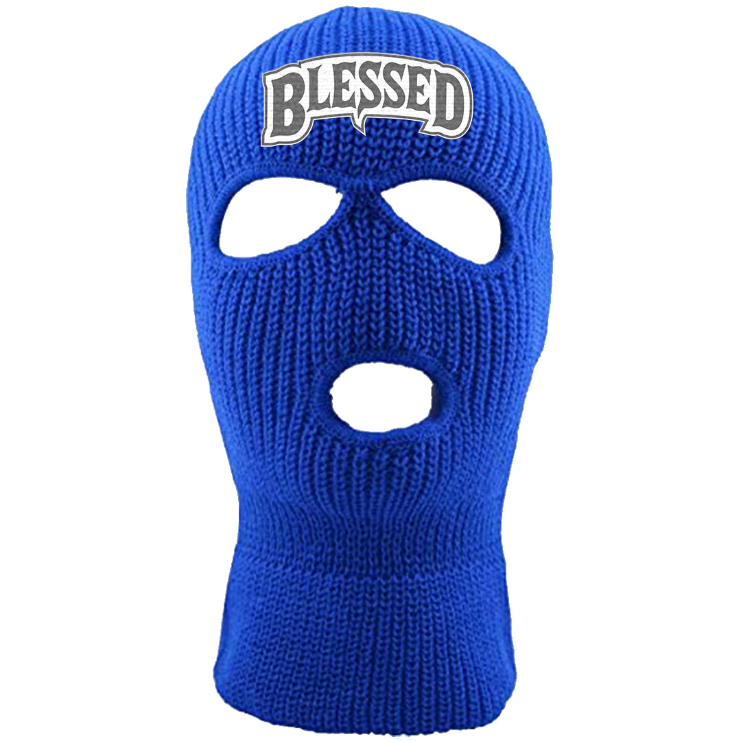 True Blue Low 1s Ski Mask | Blessed Arch, Royal