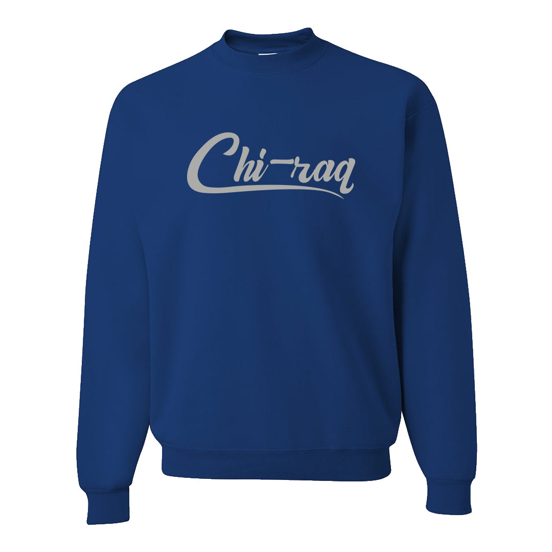 True Blue Low 1s Crewneck Sweatshirt | Chiraq, Royal