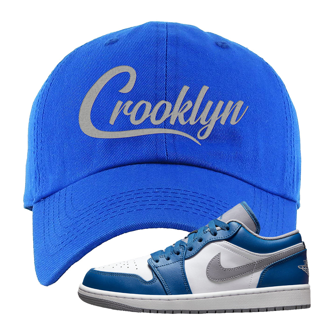True Blue Low 1s Dad Hat | Crooklyn, Royal