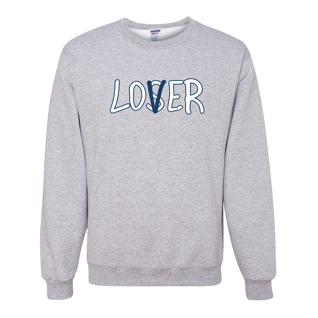 True Blue Low 1s Crewneck Sweatshirt | Lover, Ash
