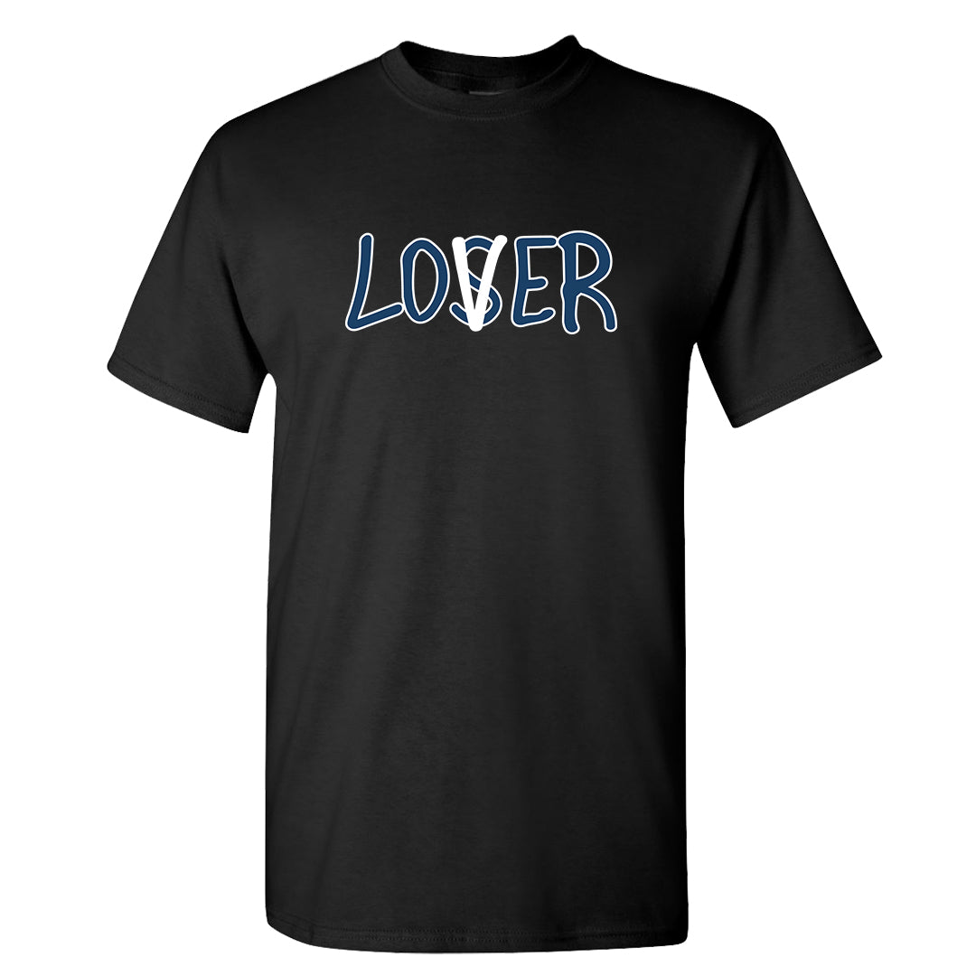 True Blue Low 1s T Shirt | Lover, Black