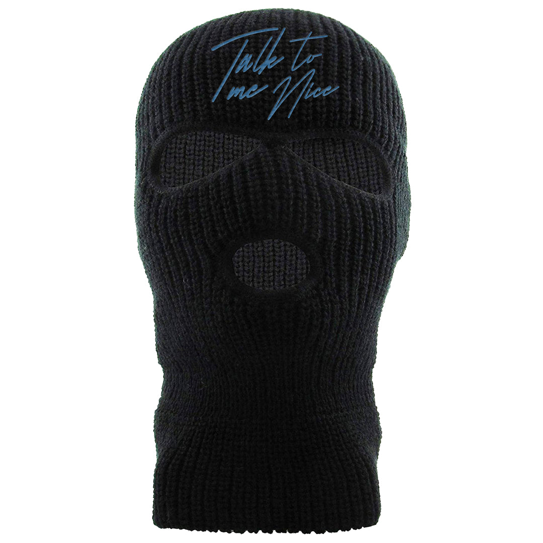 True Blue Low 1s Ski Mask | Talk To Me Nice, Black