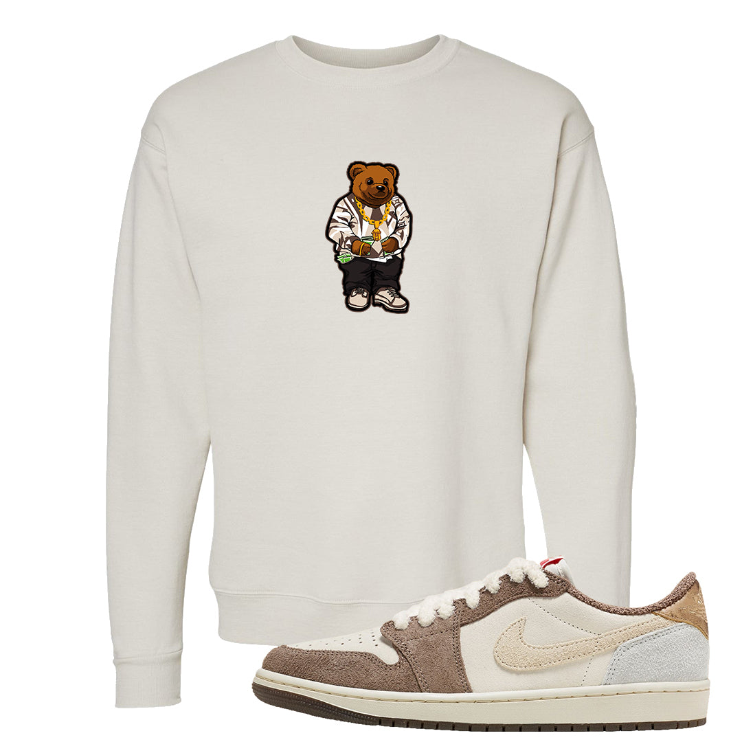Year of the Rabbit Low 1s Crewneck Sweatshirt | Sweater Bear, Sand