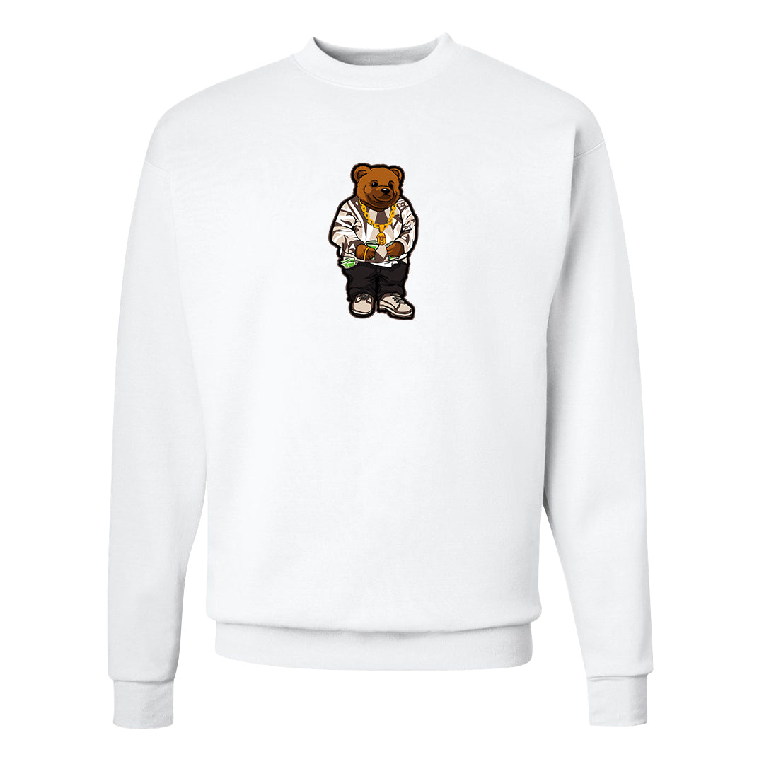 Year of the Rabbit Low 1s Crewneck Sweatshirt | Sweater Bear, White