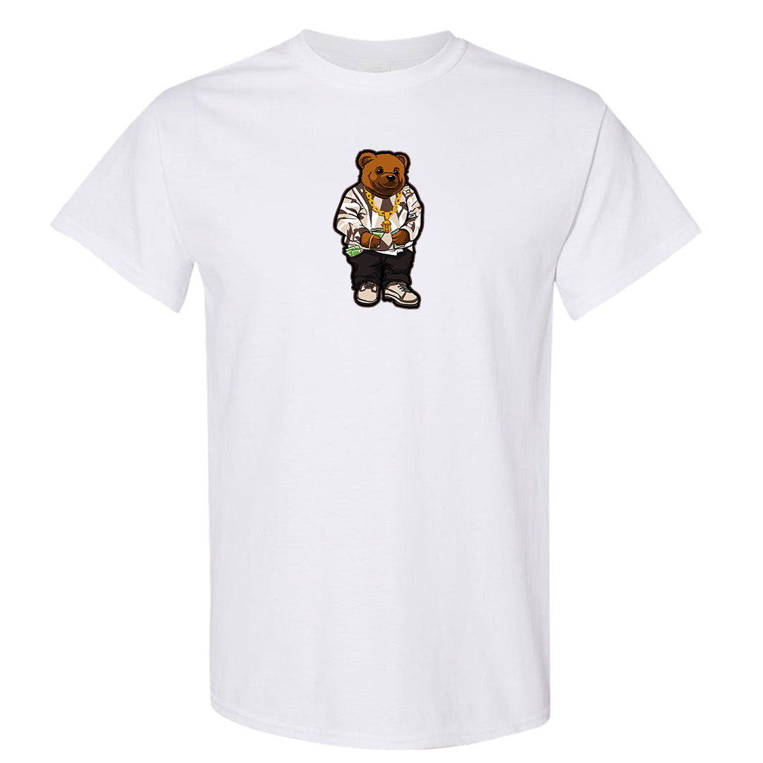 Year of the Rabbit Low 1s T Shirt | Sweater Bear, White