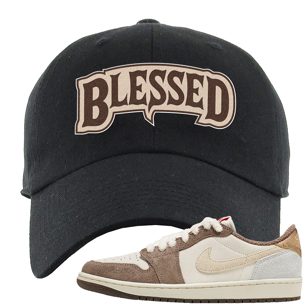 Year of the Rabbit Low 1s Dad Hat | Blessed Arch, Black