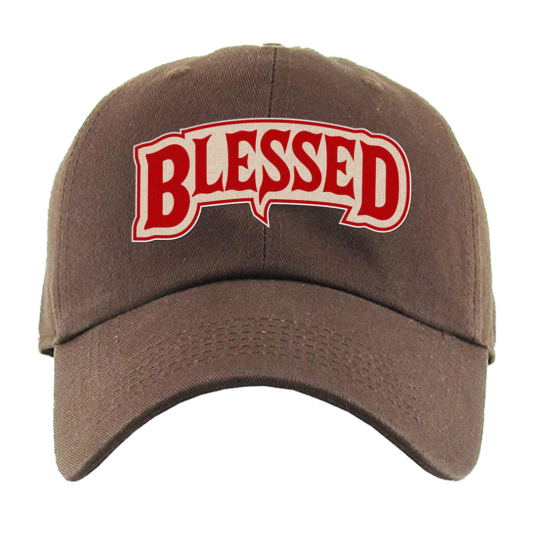 Year of the Rabbit Low 1s Dad Hat | Blessed Arch, Brown