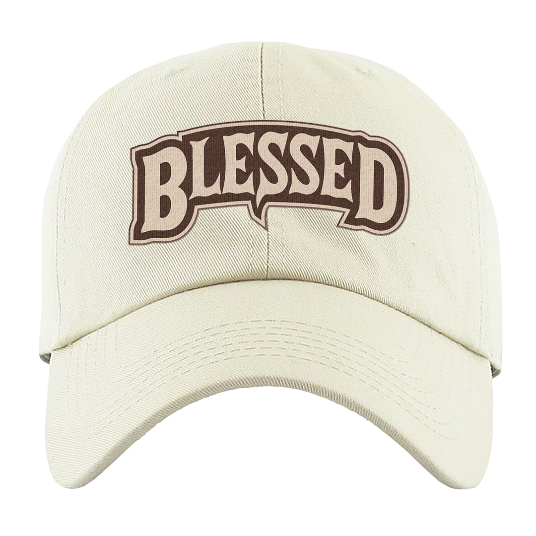 Year of the Rabbit Low 1s Dad Hat | Blessed Arch, White