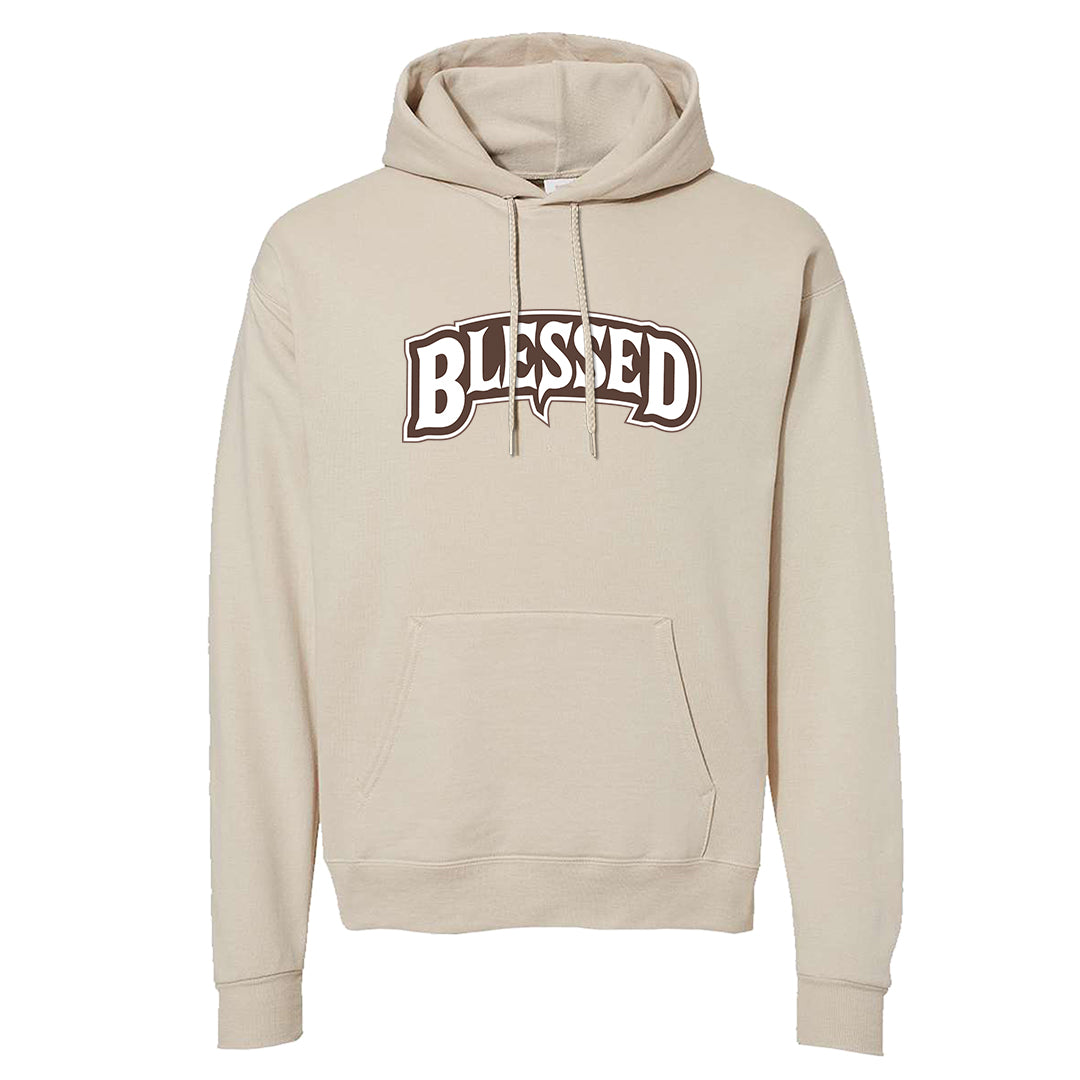 Year of the Rabbit Low 1s Hoodie | Blessed Arch, Sand