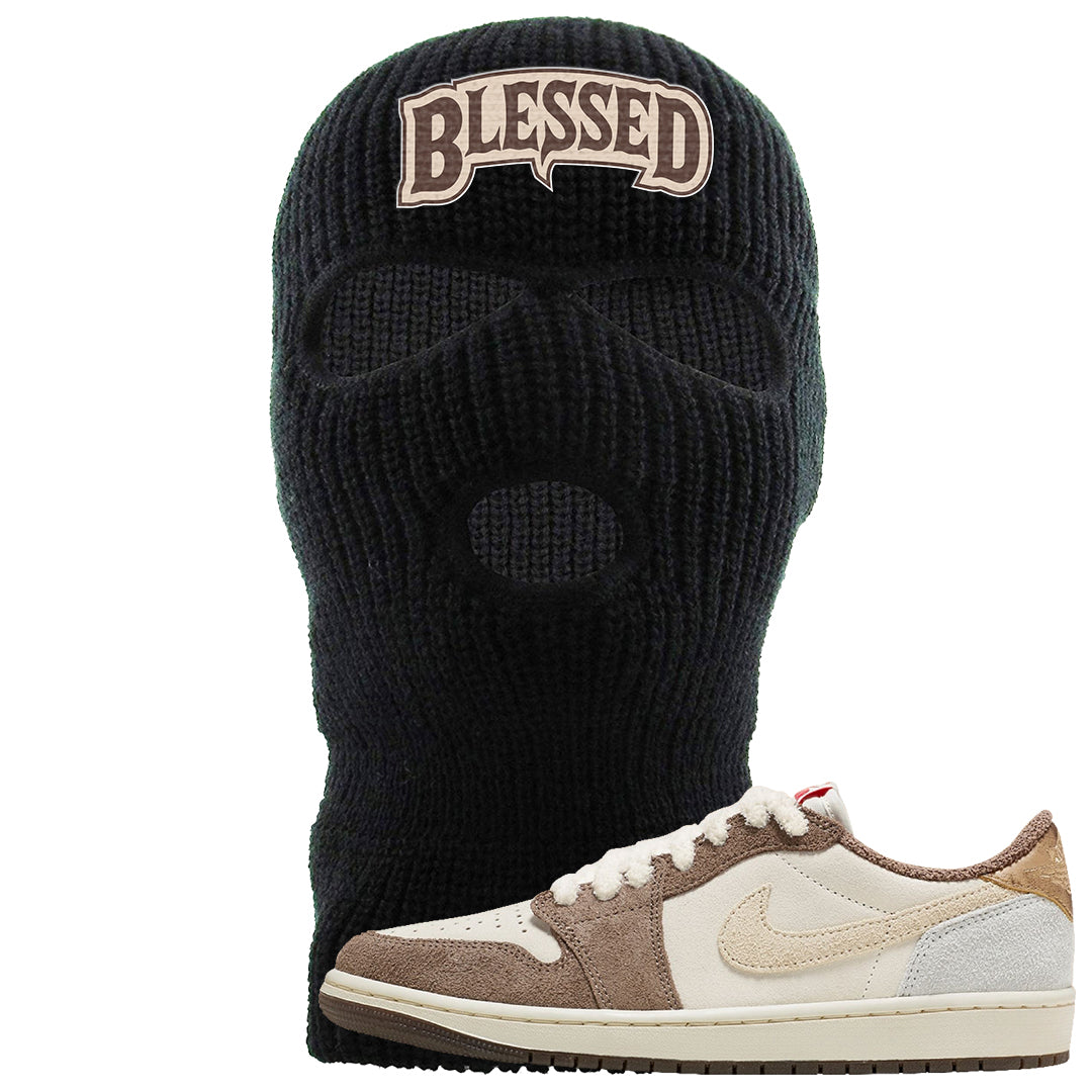 Year of the Rabbit Low 1s Ski Mask | Blessed Arch, Black