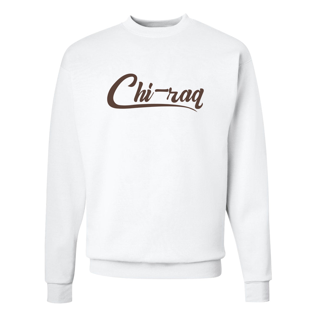 Year of the Rabbit Low 1s Crewneck Sweatshirt | Chiraq, White