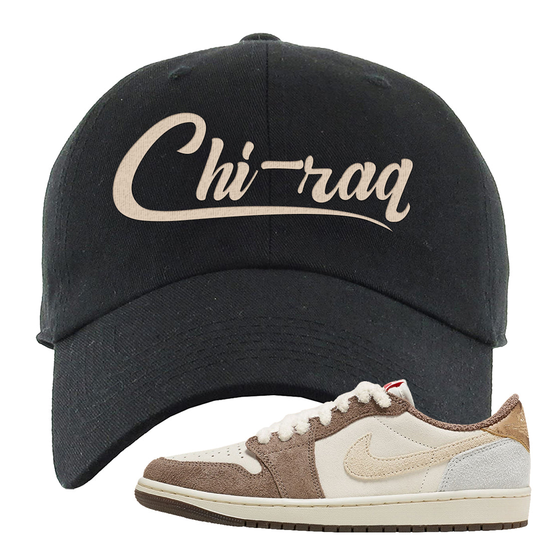 Year of the Rabbit Low 1s Dad Hat | Chiraq, Black