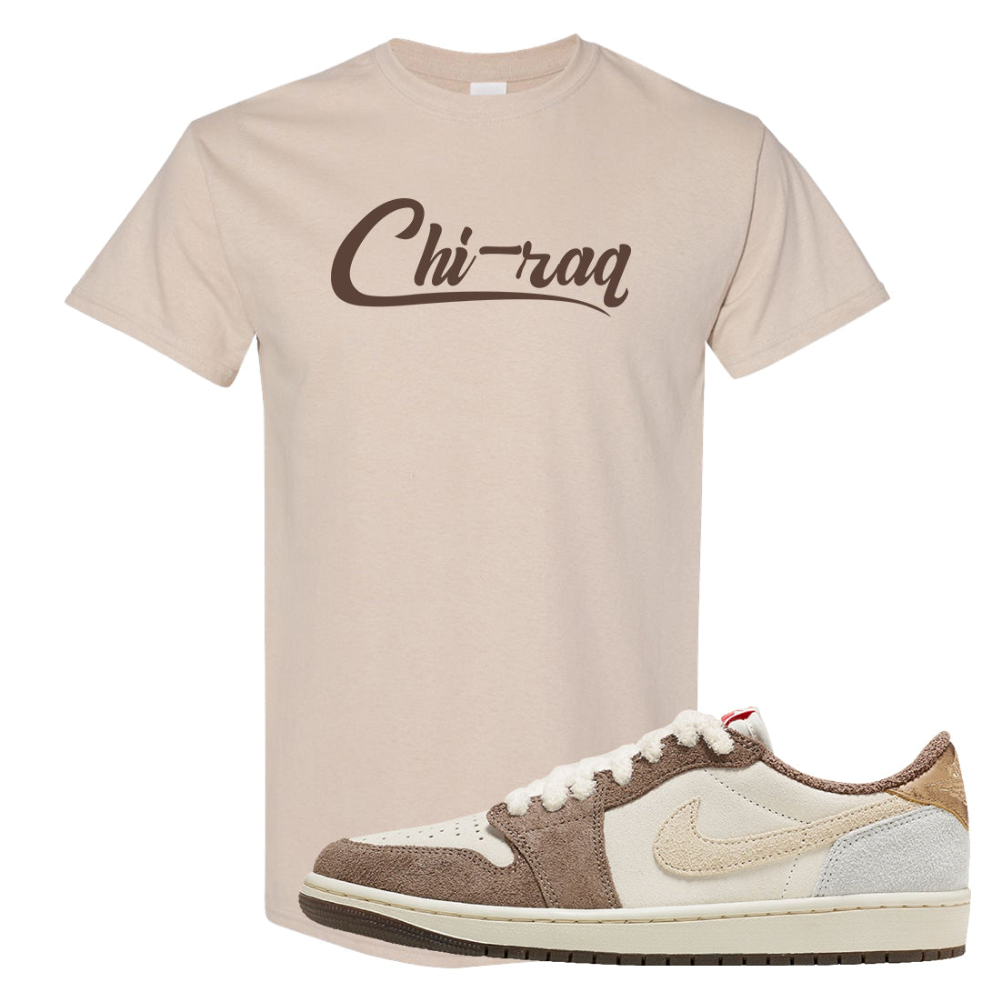 Year of the Rabbit Low 1s T Shirt | Chiraq, Sand