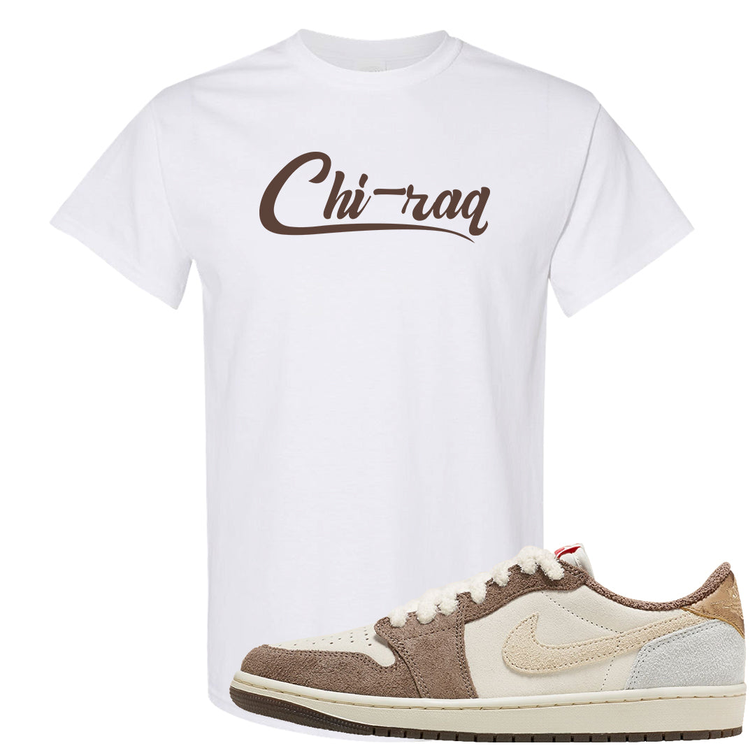 Year of the Rabbit Low 1s T Shirt | Chiraq, White