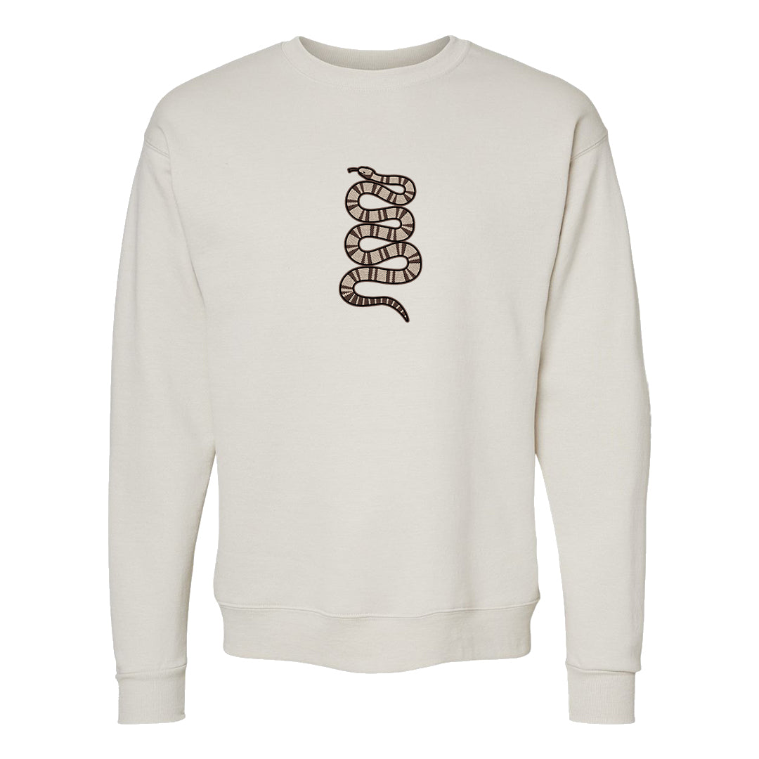 Year of the Rabbit Low 1s Crewneck Sweatshirt | Coiled Snake, Sand