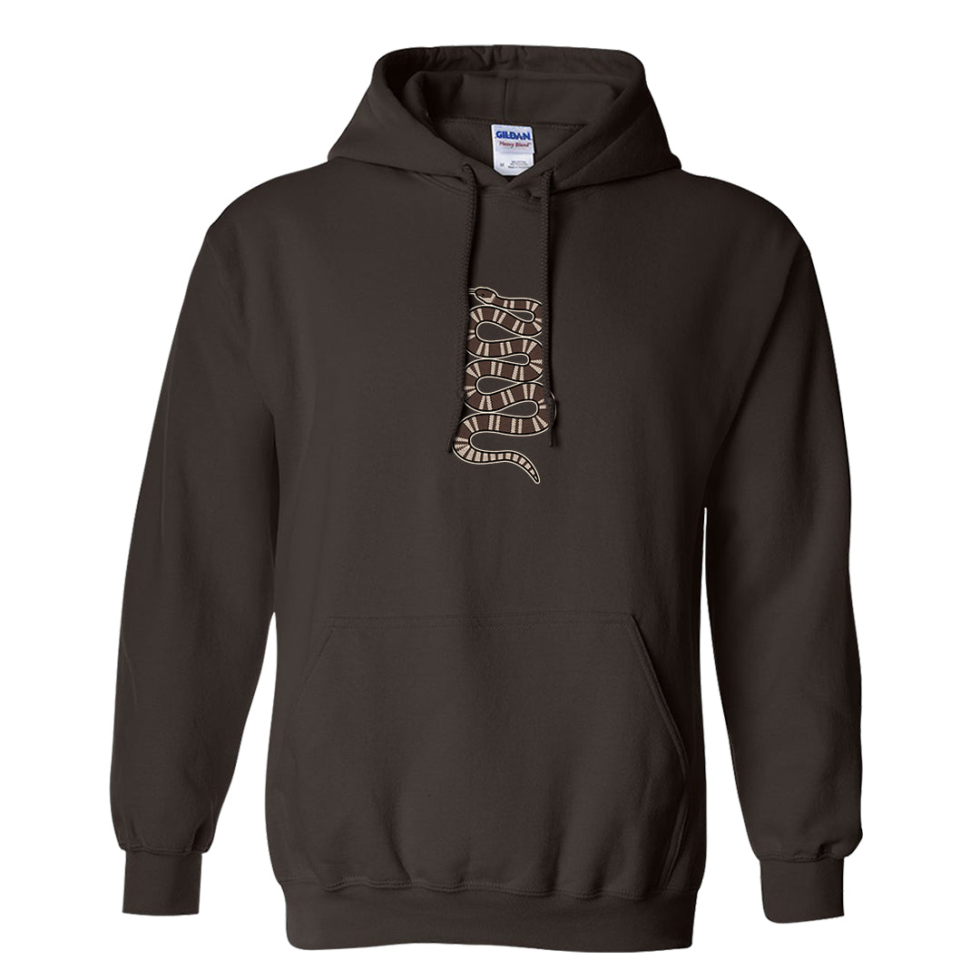 Year of the Rabbit Low 1s Hoodie | Coiled Snake, Dark Chocolate