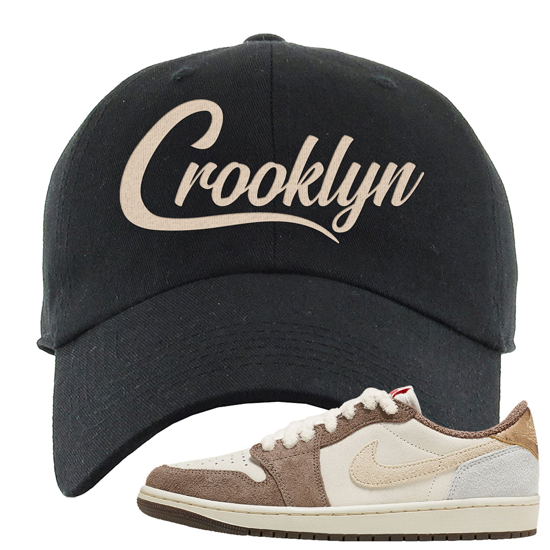 Year of the Rabbit Low 1s Dad Hat | Crooklyn, Black