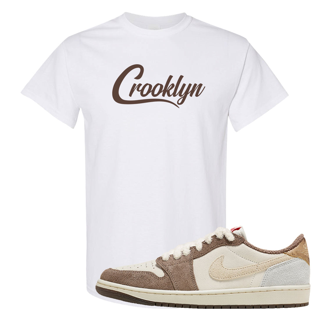 Year of the Rabbit Low 1s T Shirt | Crooklyn, White