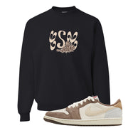 Year of the Rabbit Low 1s Crewneck Sweatshirt | Certified Sneakerhead, Black