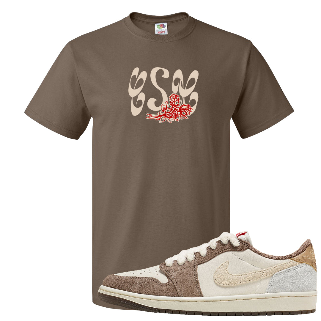 Year of the Rabbit Low 1s T Shirt | Certified Sneakerhead, Chocolate