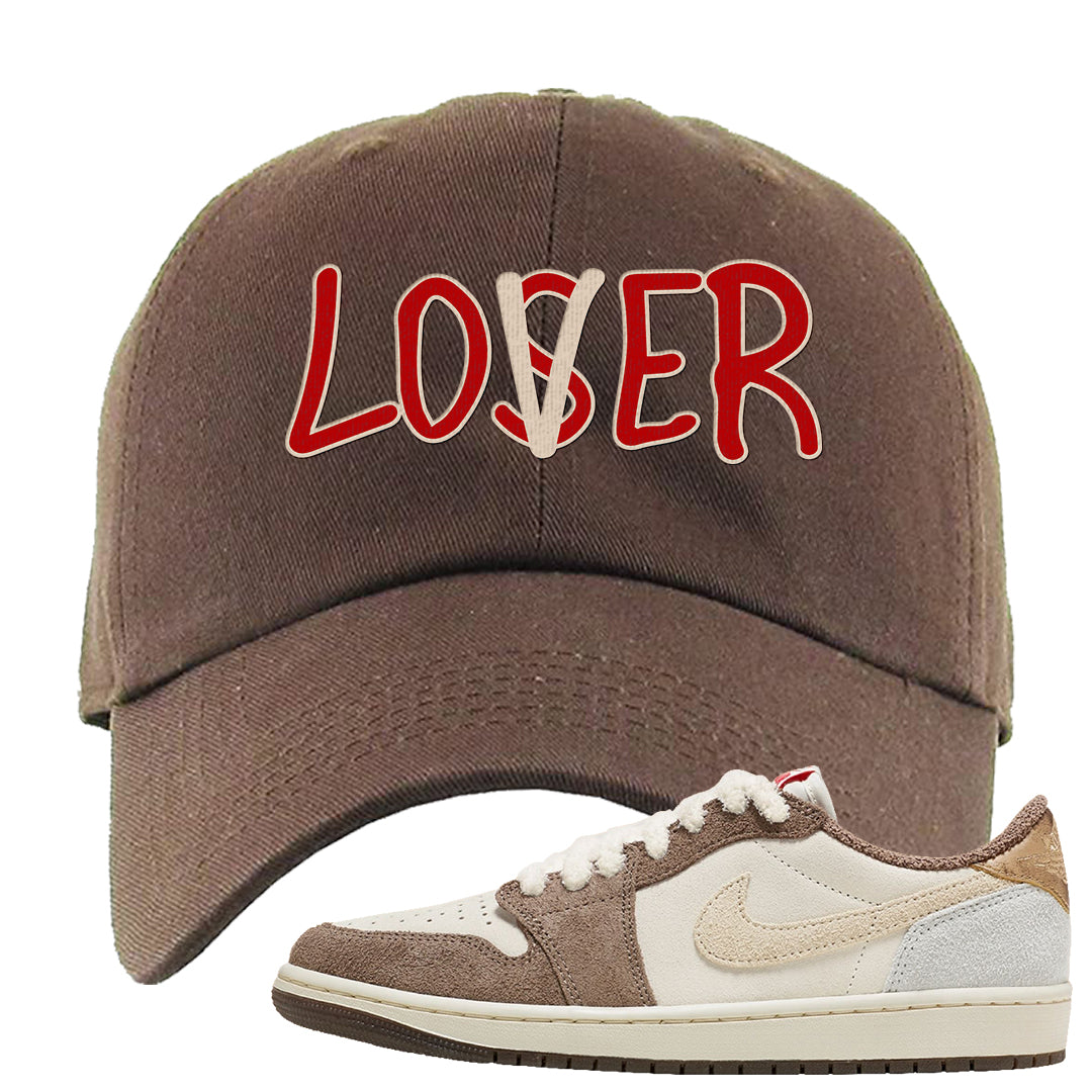 Year of the Rabbit Low 1s Dad Hat | Lover, Brown