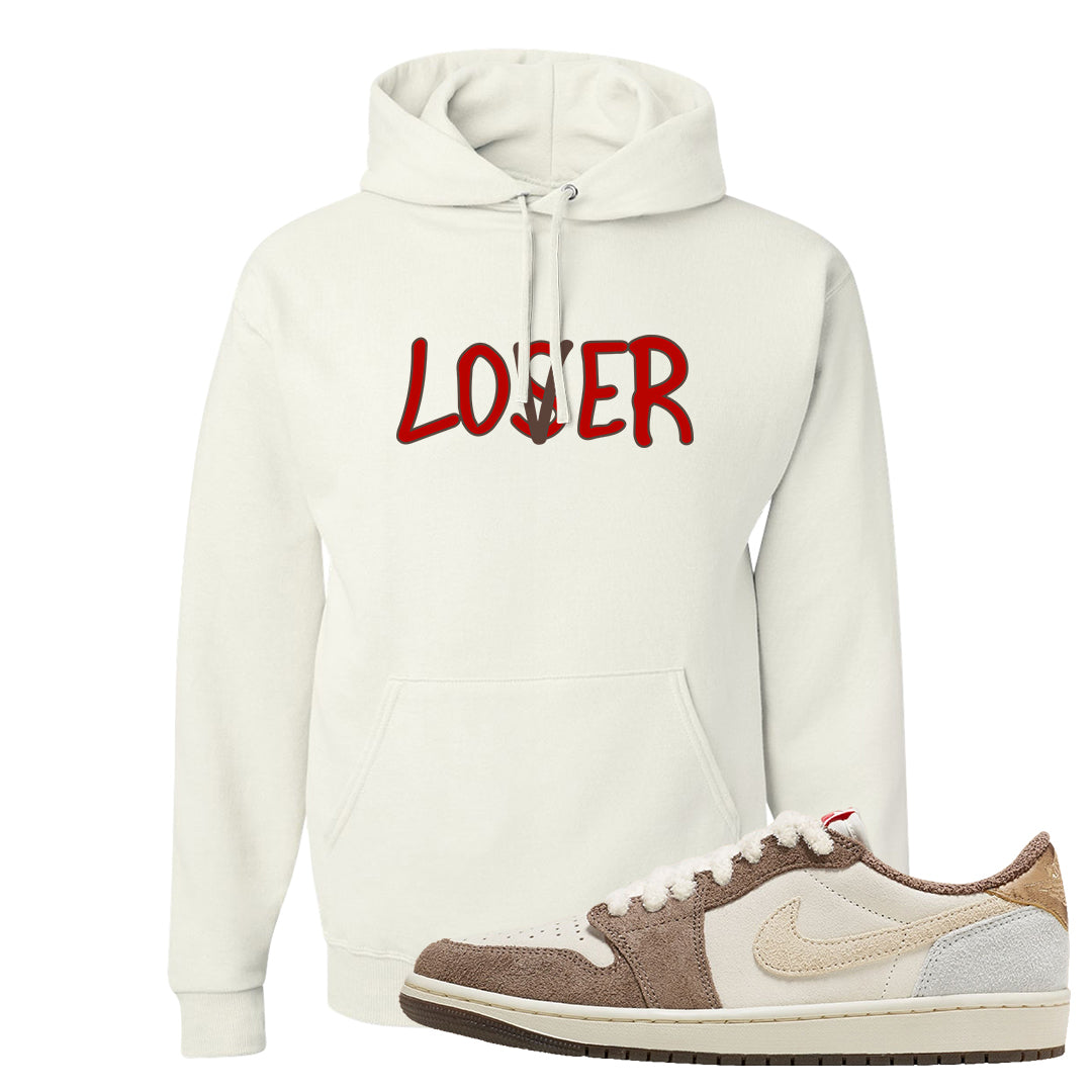 Year of the Rabbit Low 1s Hoodie | Lover, White