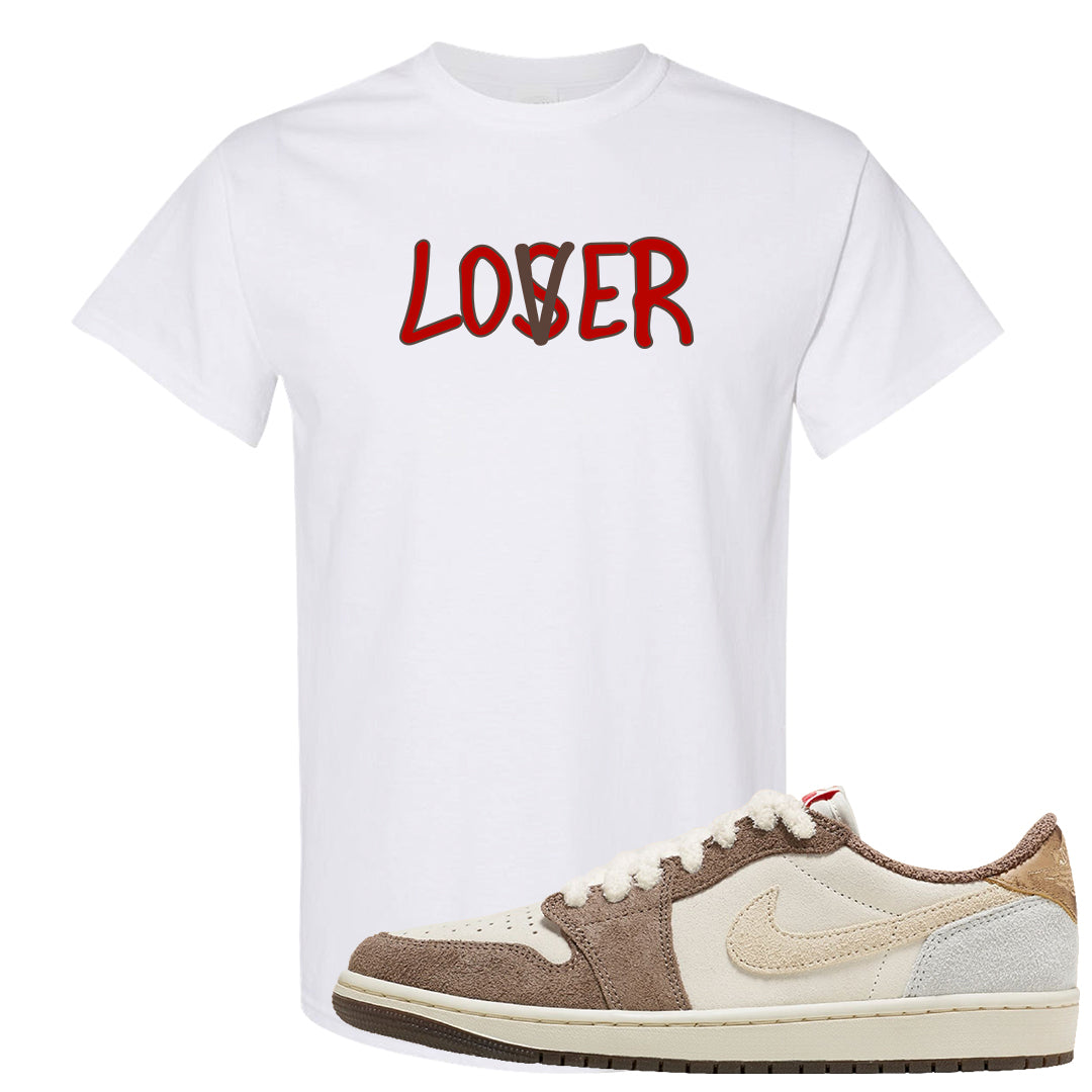 Year of the Rabbit Low 1s T Shirt | Lover, White