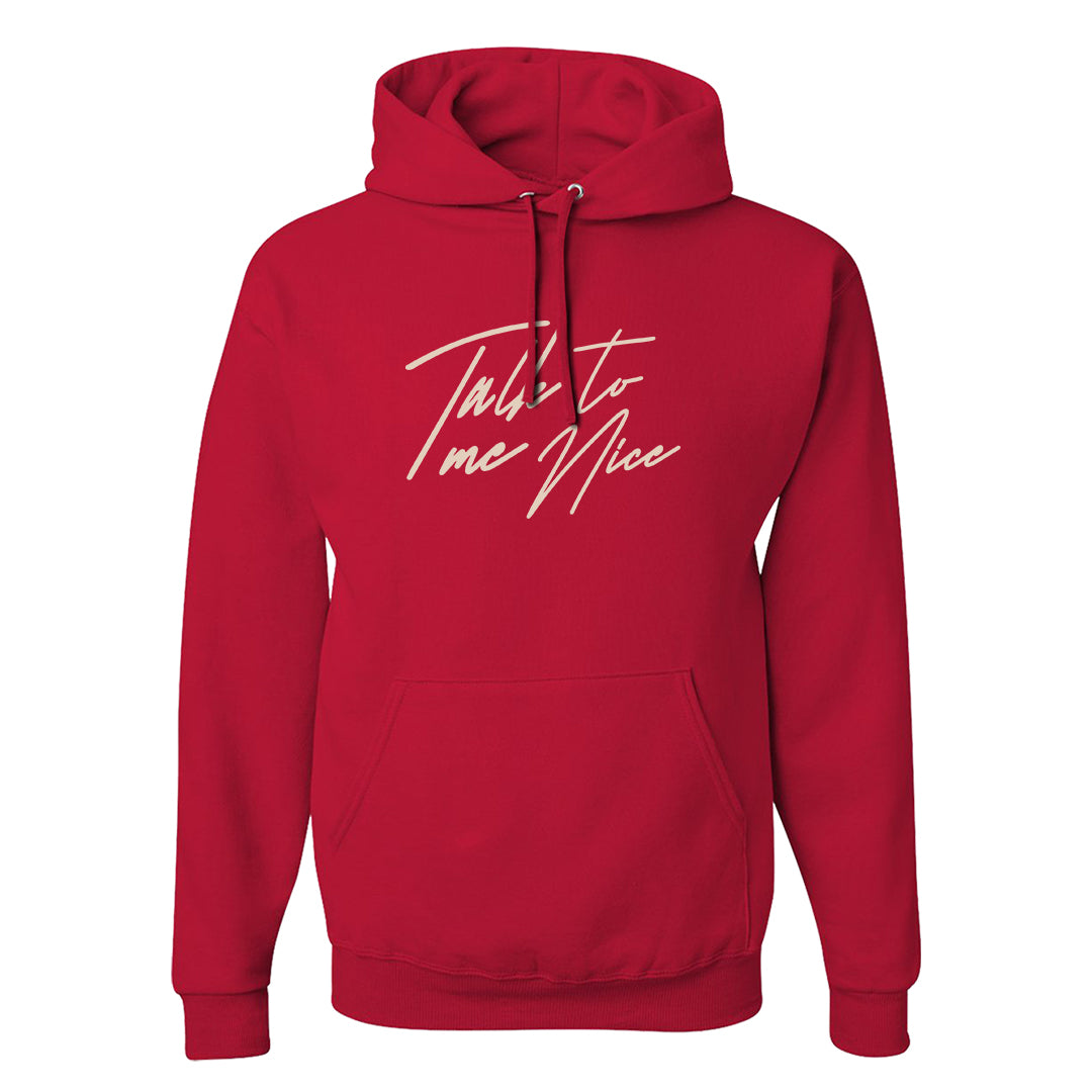 Year of the Rabbit Low 1s Hoodie | Talk To Me Nice, Red
