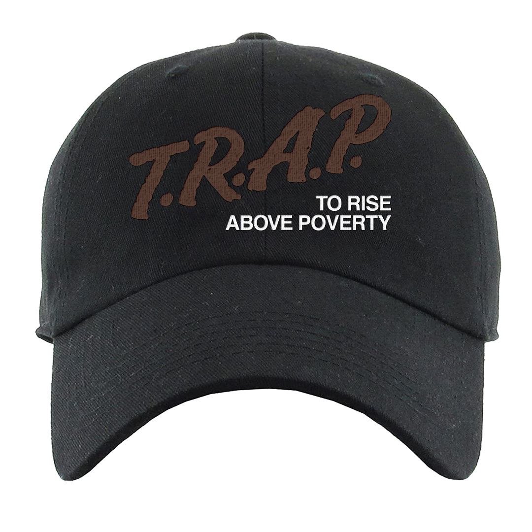 Year of the Rabbit Low 1s Dad Hat | Trap To Rise Above Poverty, Black