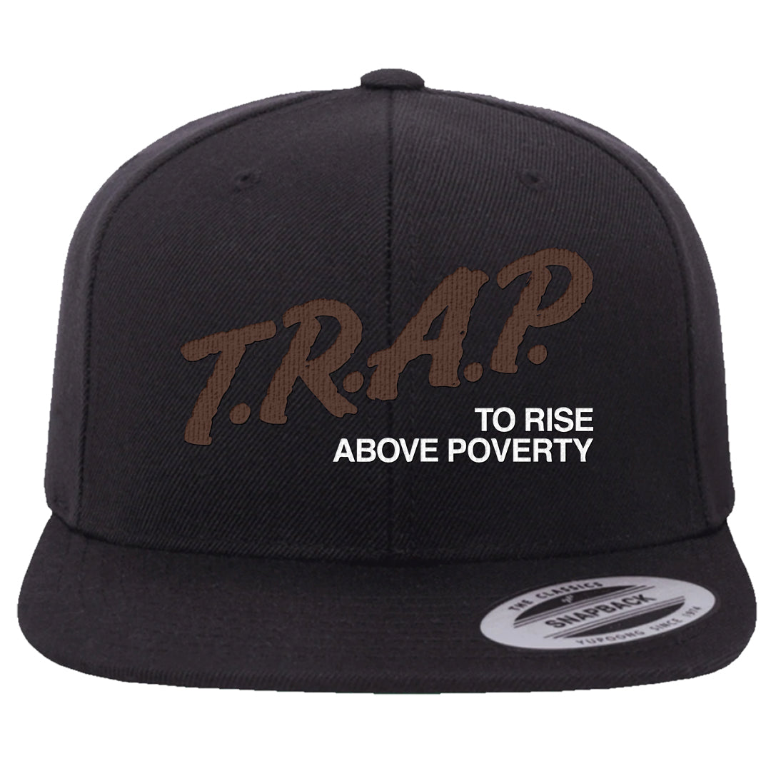 Year of the Rabbit Low 1s Snapback Hat | Trap To Rise Above Poverty, Black