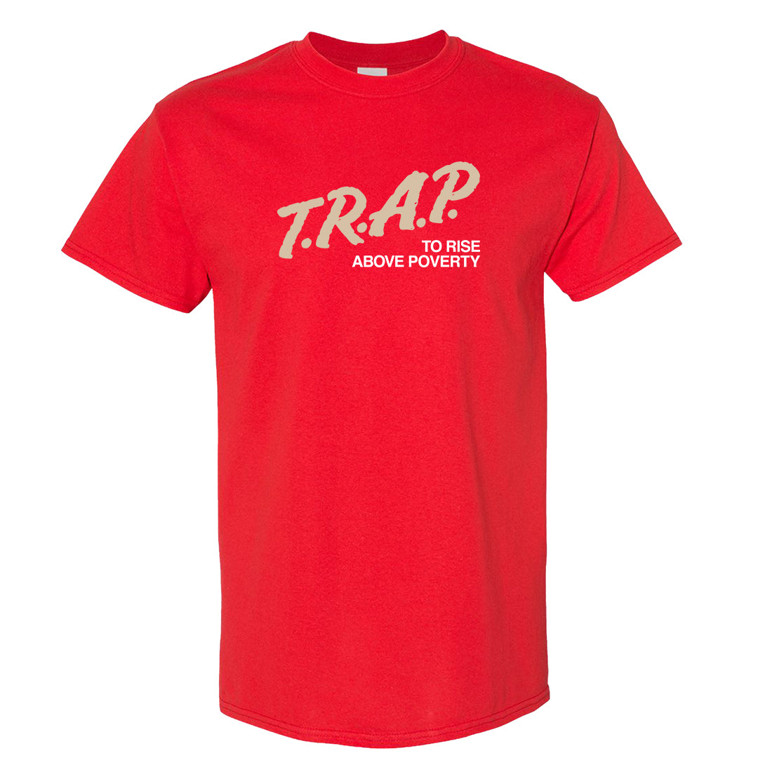 Year of the Rabbit Low 1s T Shirt | Trap To Rise Above Poverty, Red