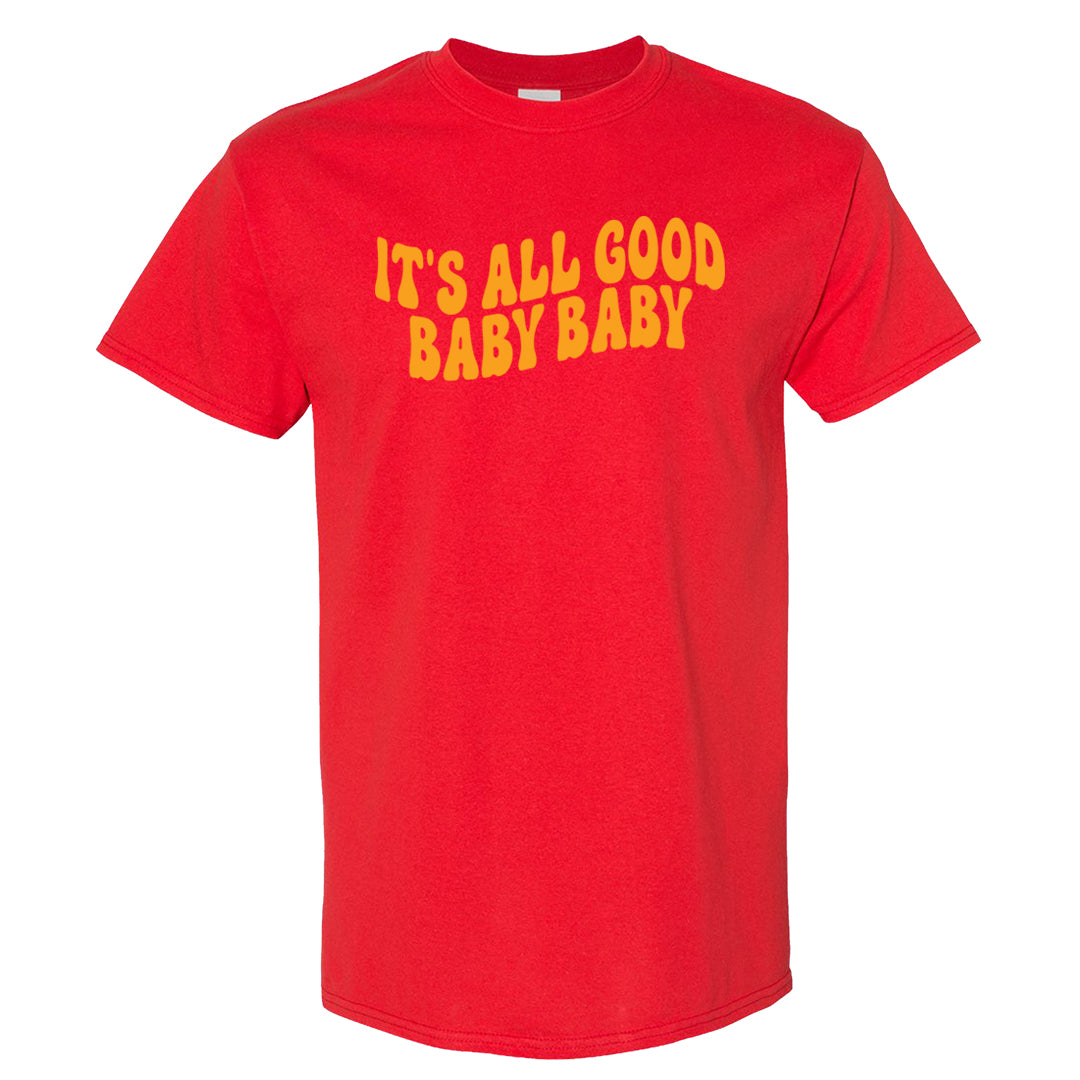 2022 Multicolor Low 1s T Shirt | All Good Baby, Red